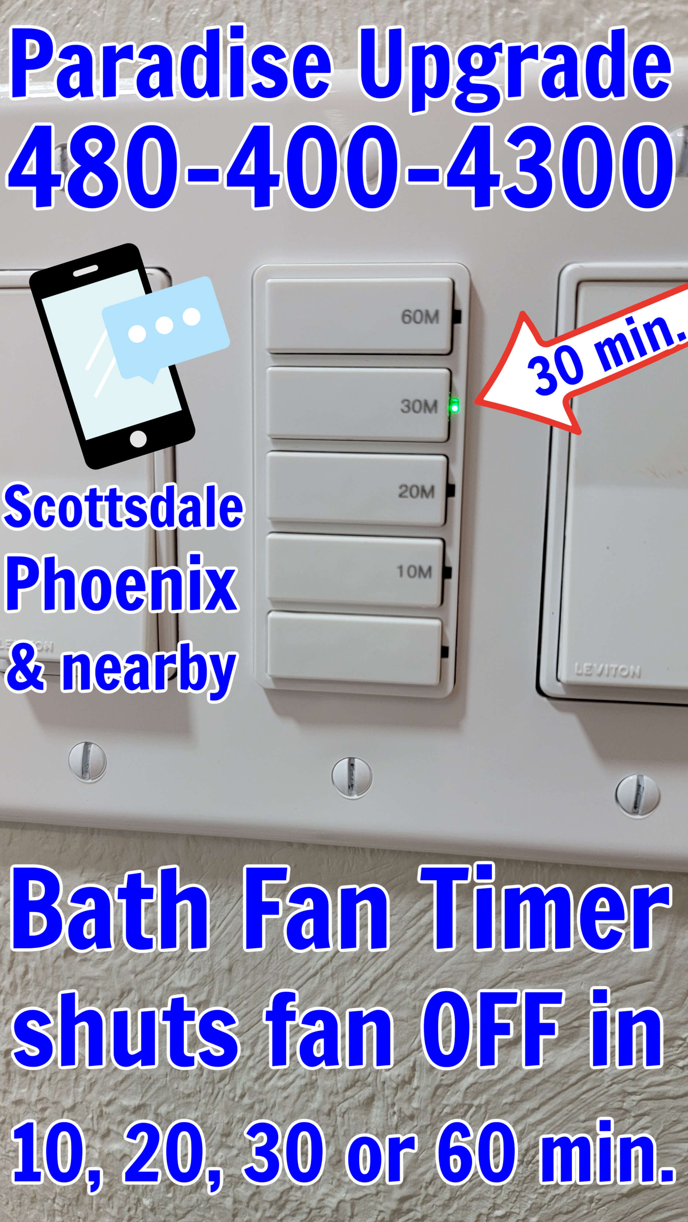 Bathroom Fan Time Switch