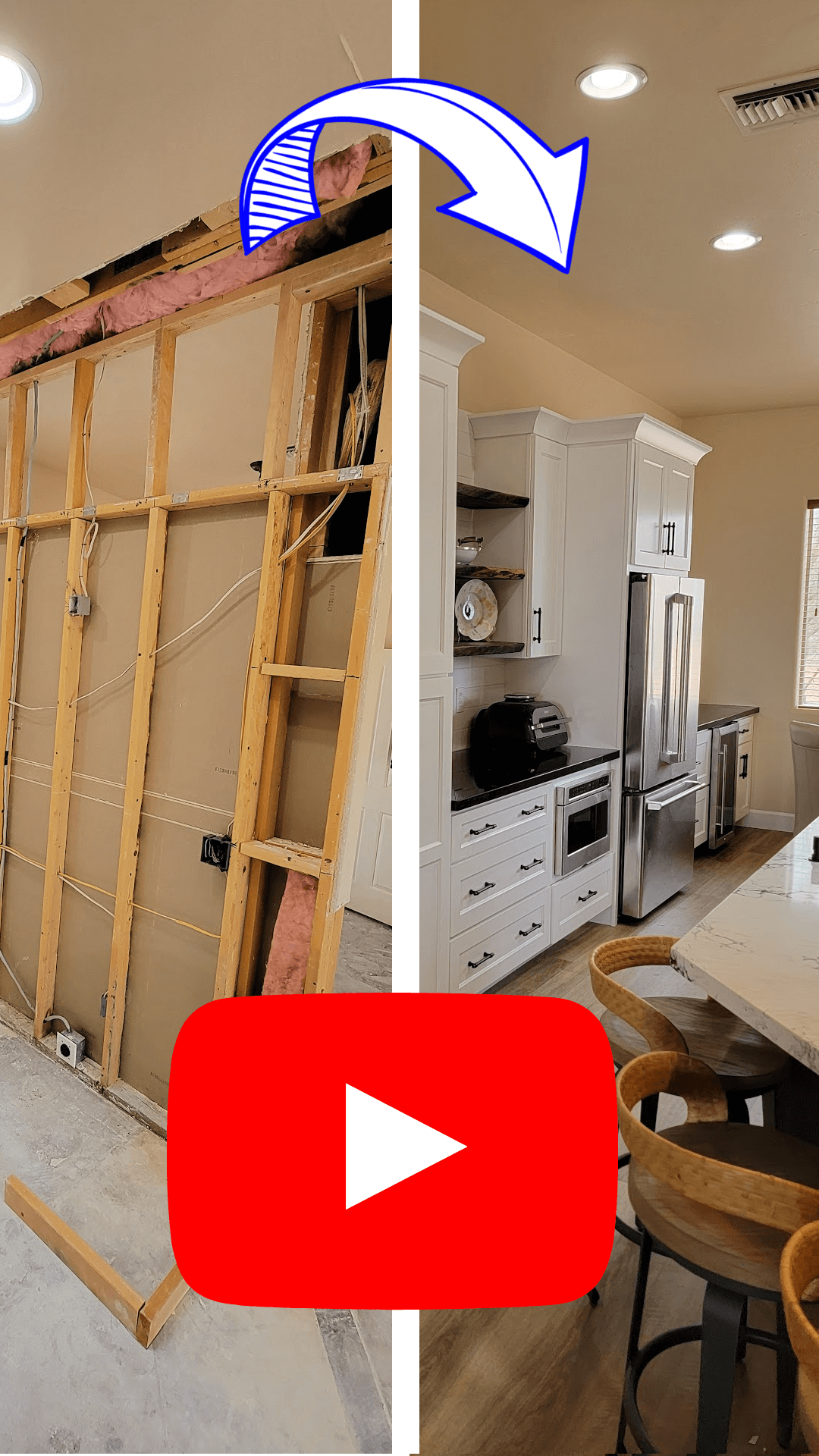 Scottsdale 85262 - Kitchen Remodel Before & After